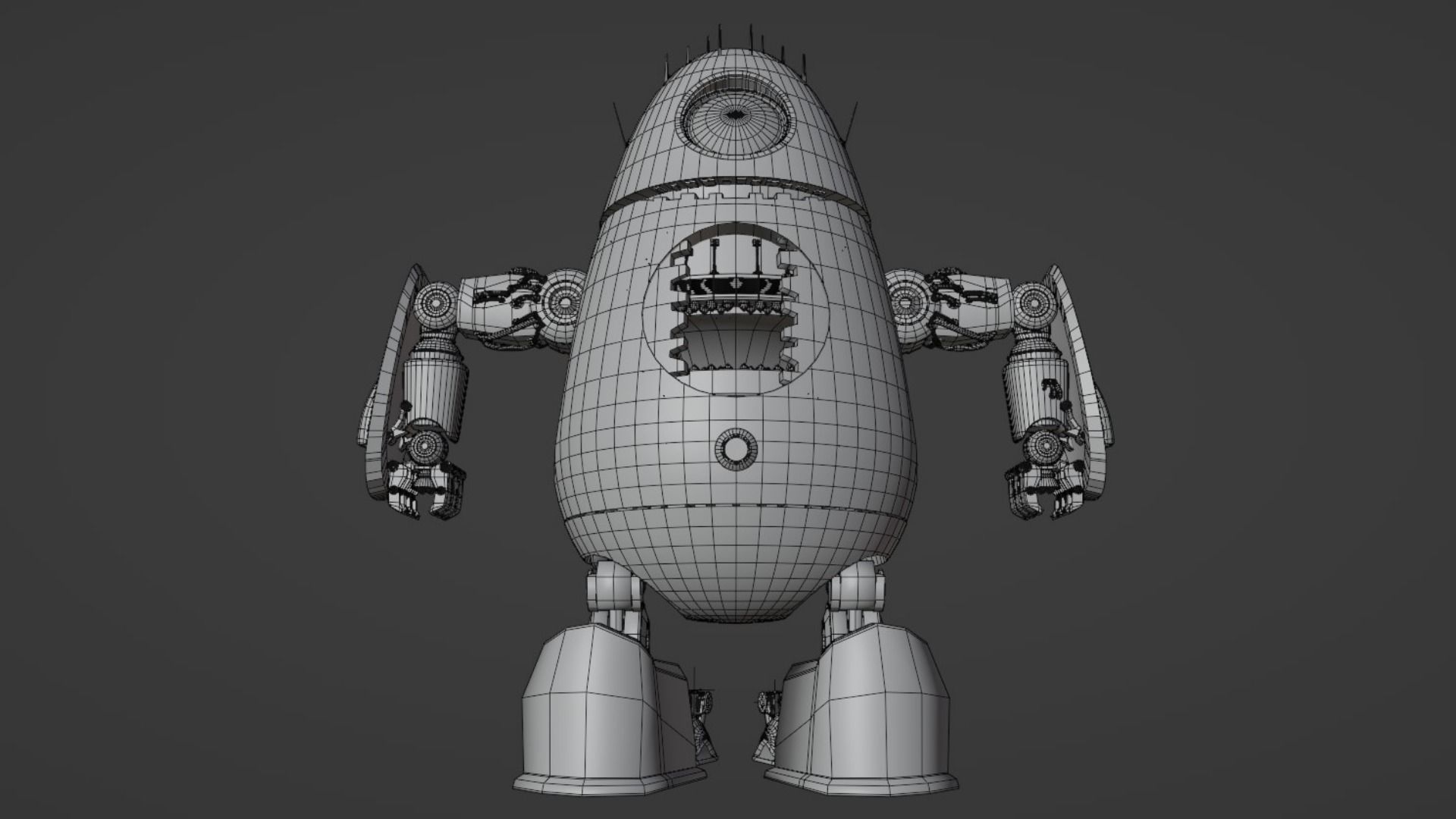 Alien Probe from Monsters Vs Aliens 3D model_16