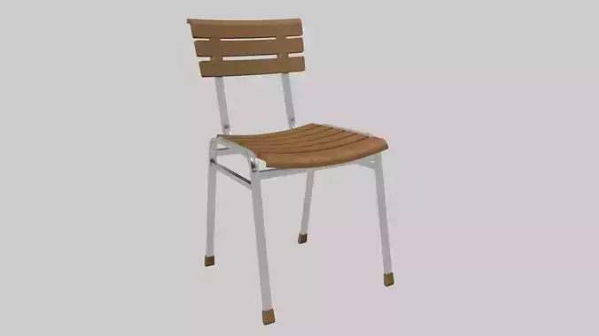 Metal plastic chair spokes