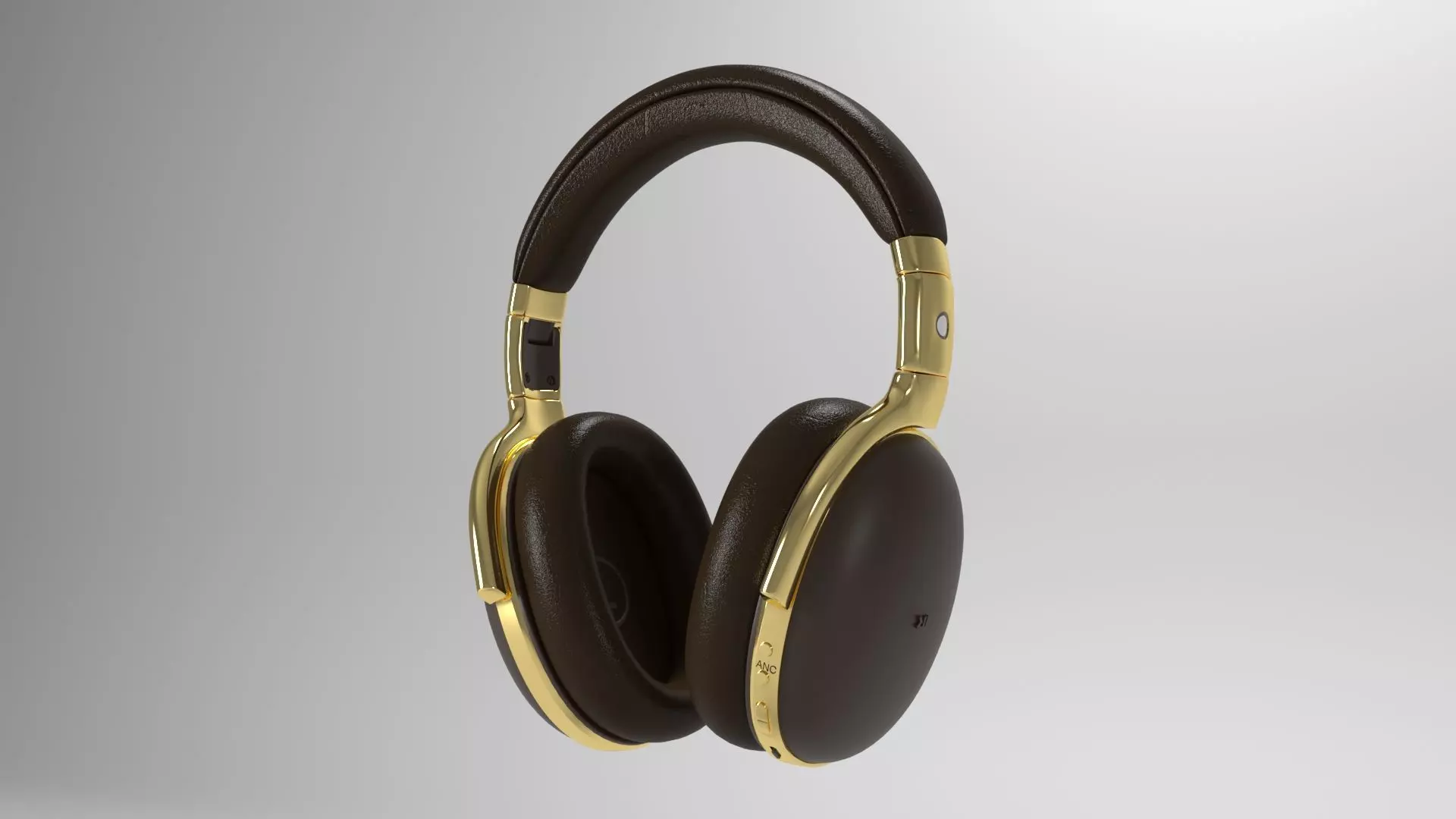 Over Ear Headphones 3D model_0