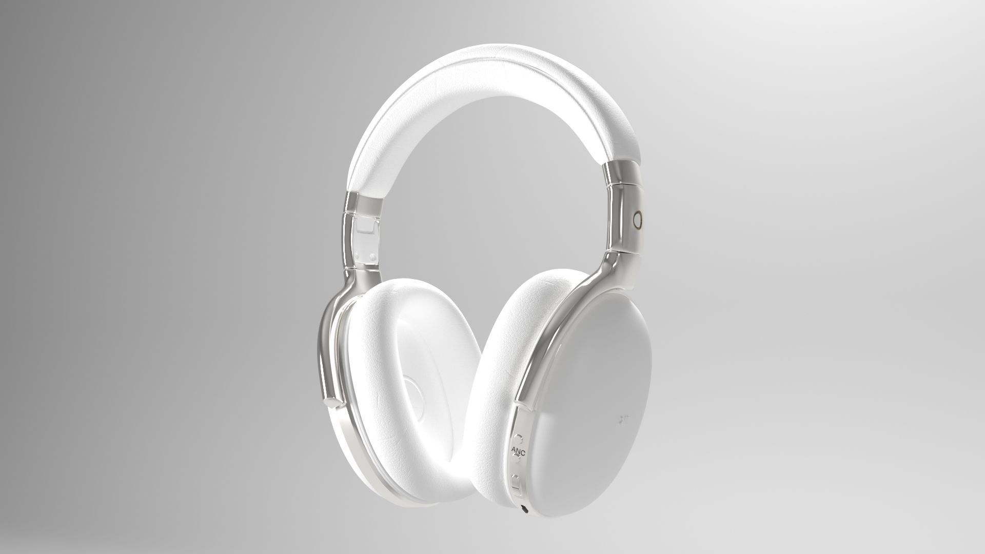 Over Ear Headphones 3D model_3