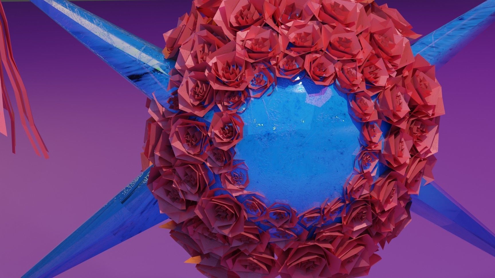 Pinata mexicana 3D model rigged | CGTrader