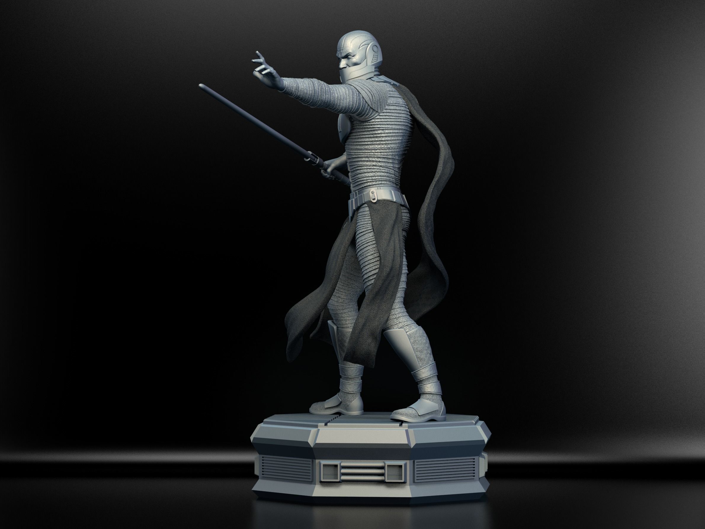 Darth Malak Fan Art - Star Wars  3D print model_3