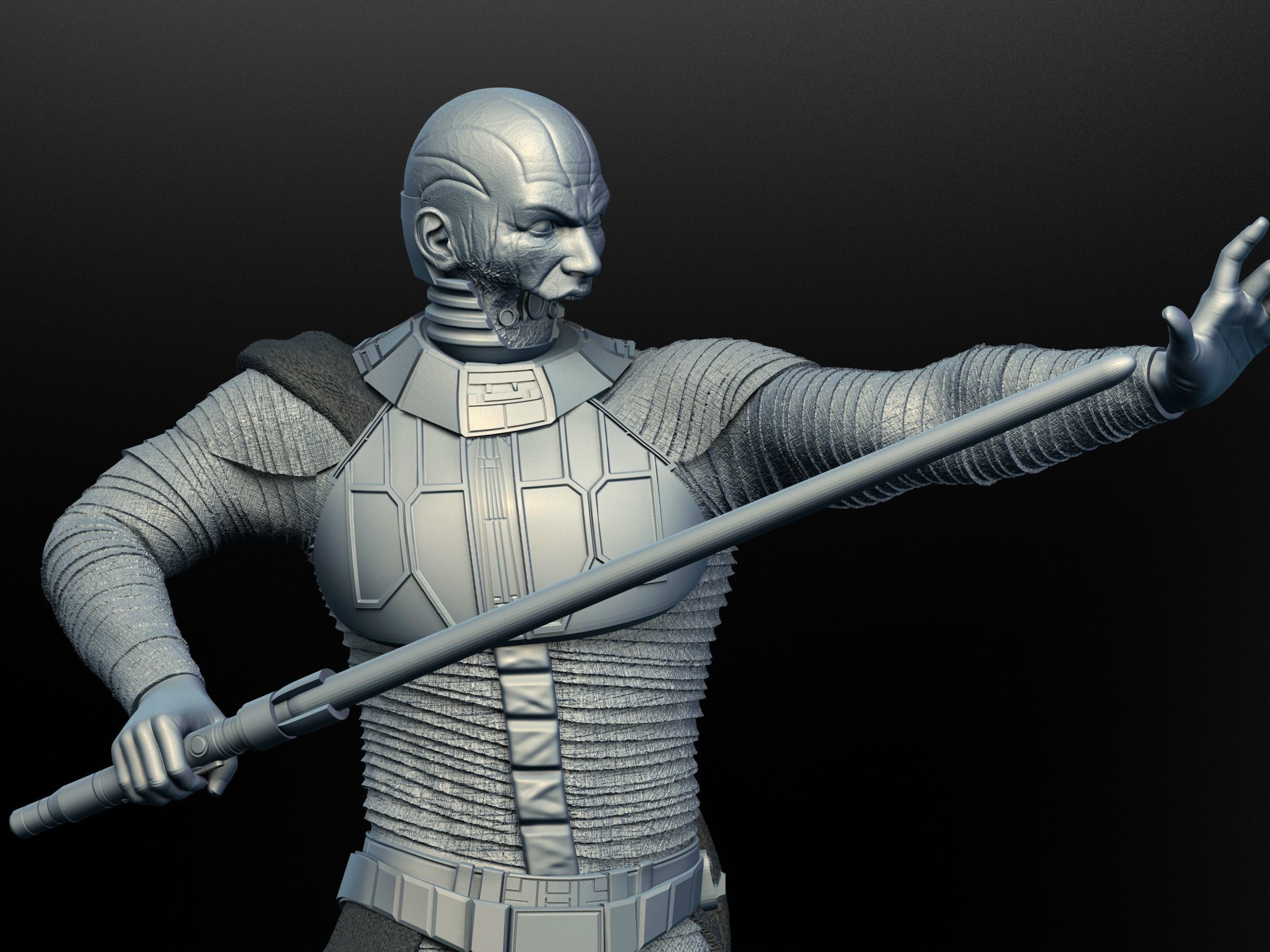 Darth Malak Fan Art - Star Wars  3D print model_5