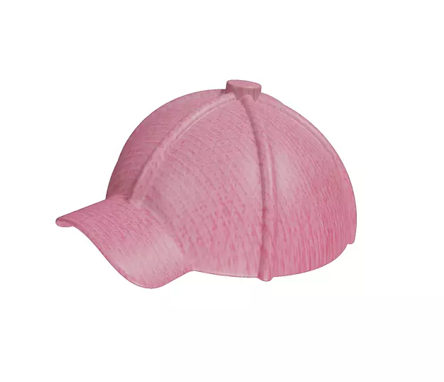 Elegant Sports Cap Low-poly 3D model_0