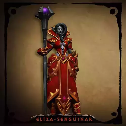Eliza Senguinar - The Crimson Countess 3D print model