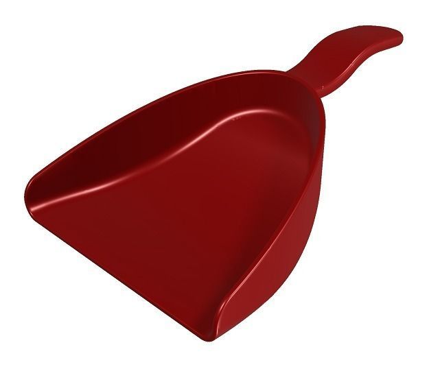 Classic Dust Pan Low-poly 3D model_2