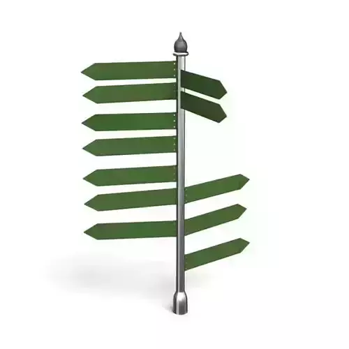 Multi Sign Street Sign Post