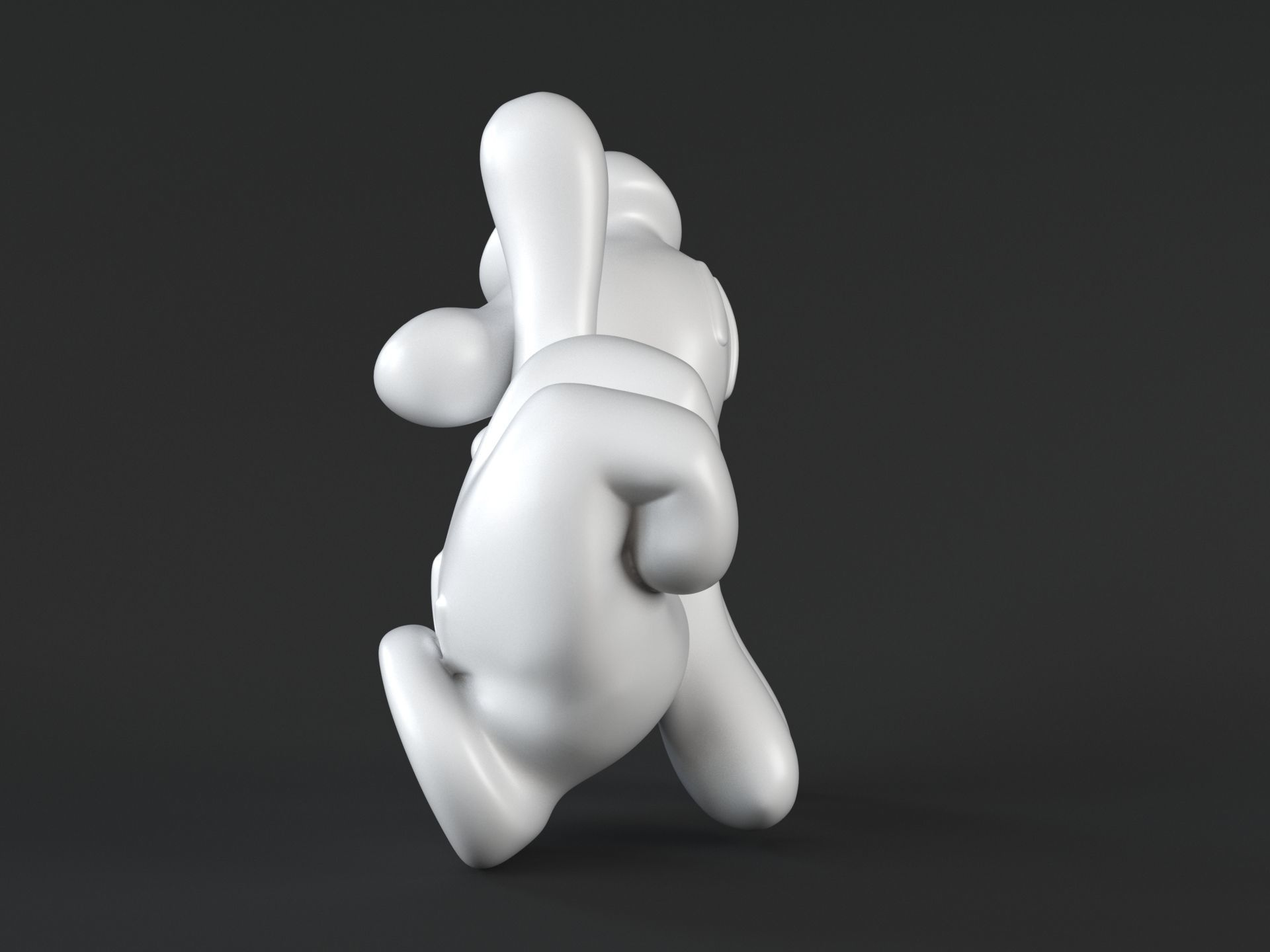 Mickey Hand LA 3D print model_7