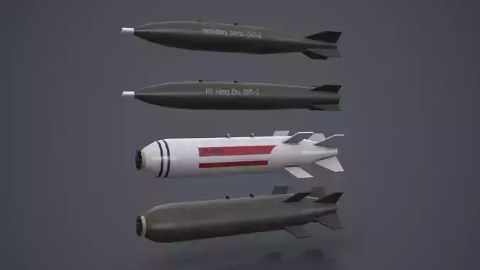 China Aviation Bomb Pack 