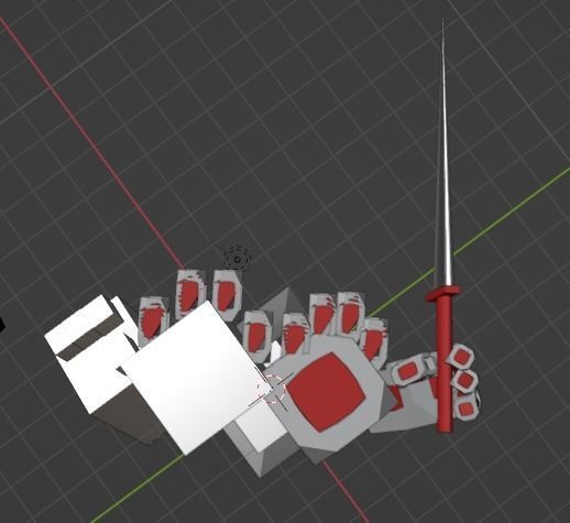 Knight Opo 3D model_1