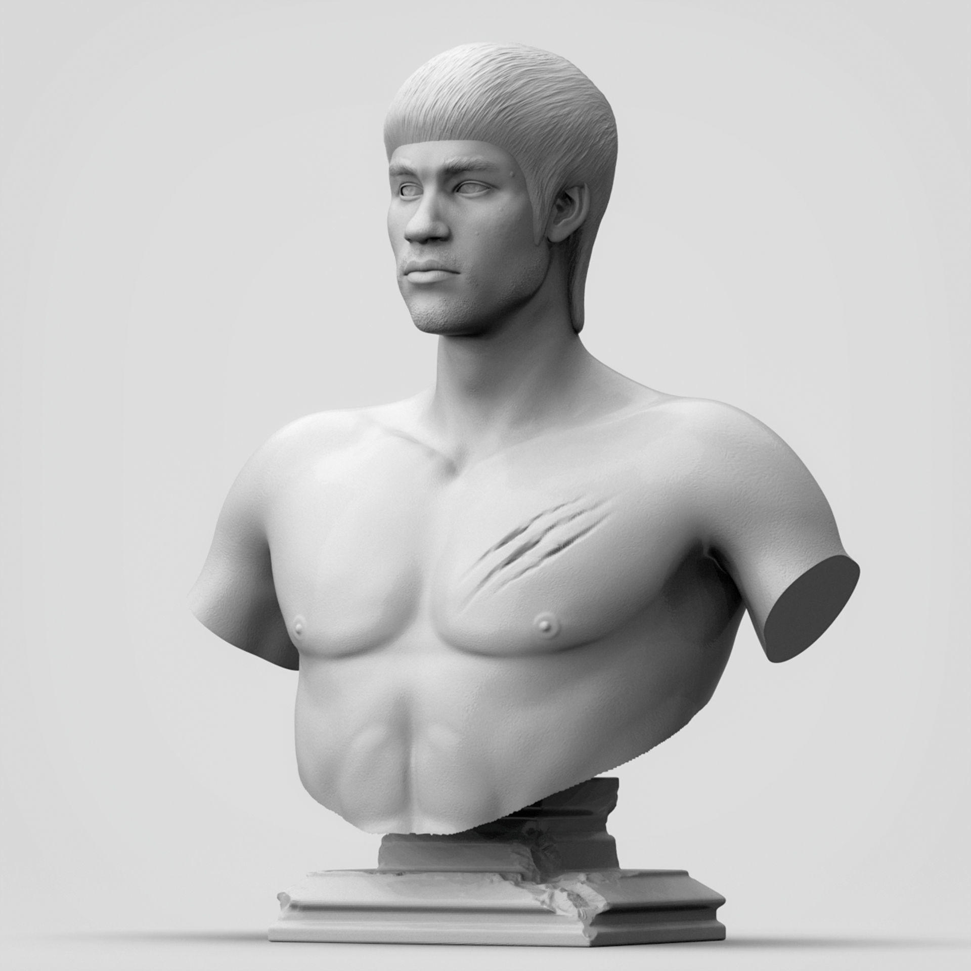 BRUCE LEE 3D Printable 3D print model_14