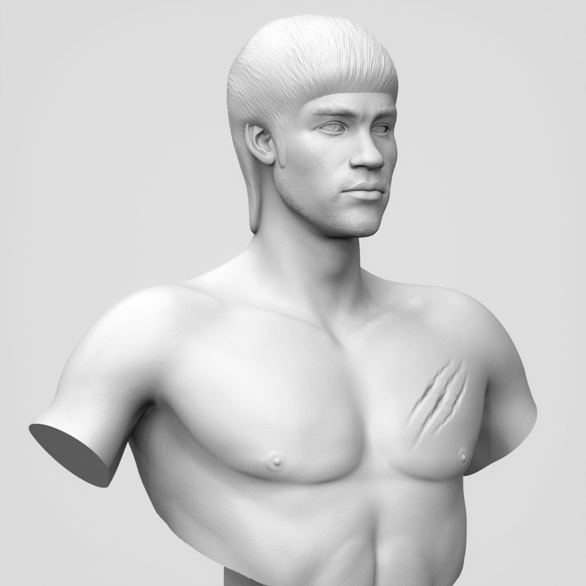 BRUCE LEE 3D Printable 3D print model_16