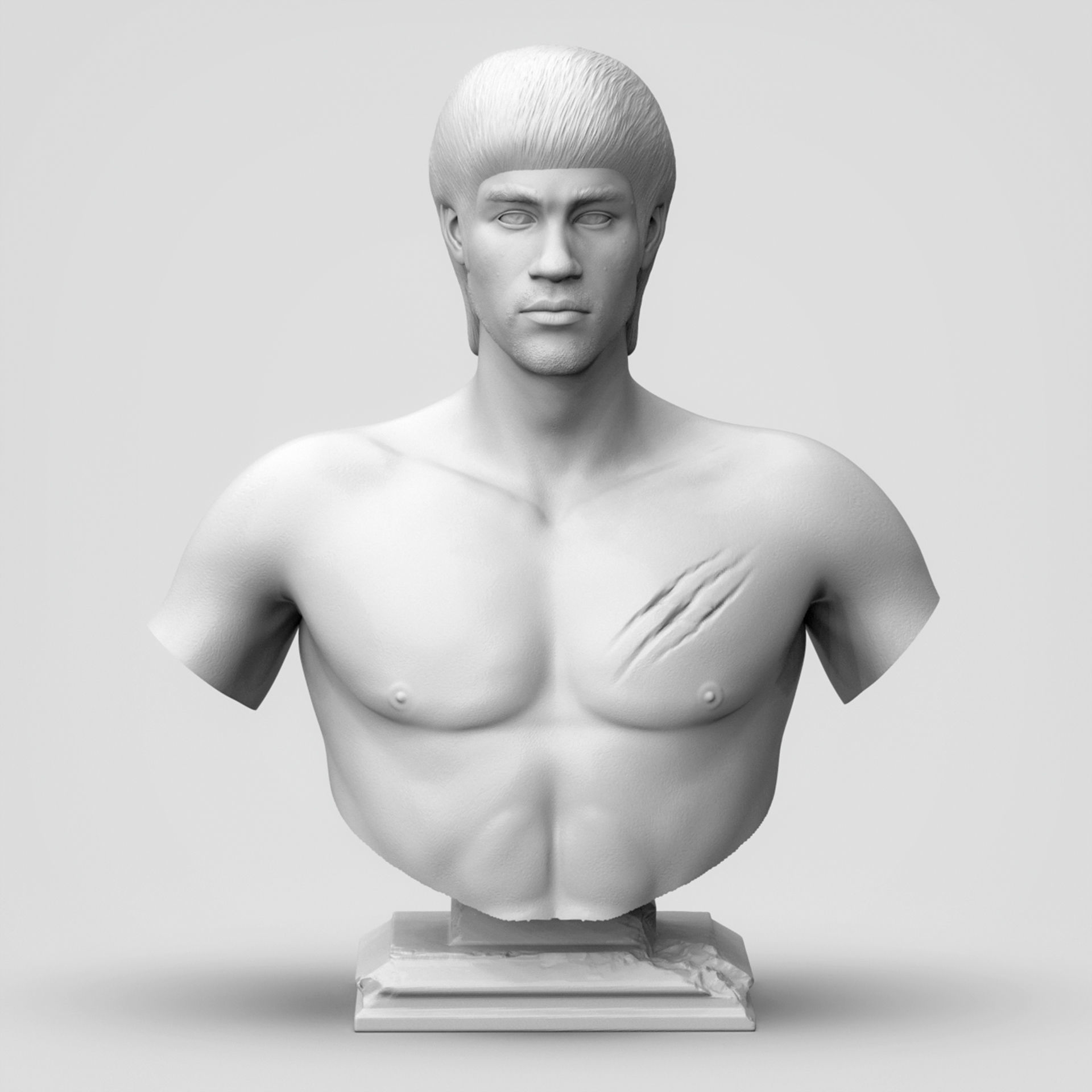 BRUCE LEE 3D Printable 3D print model_8