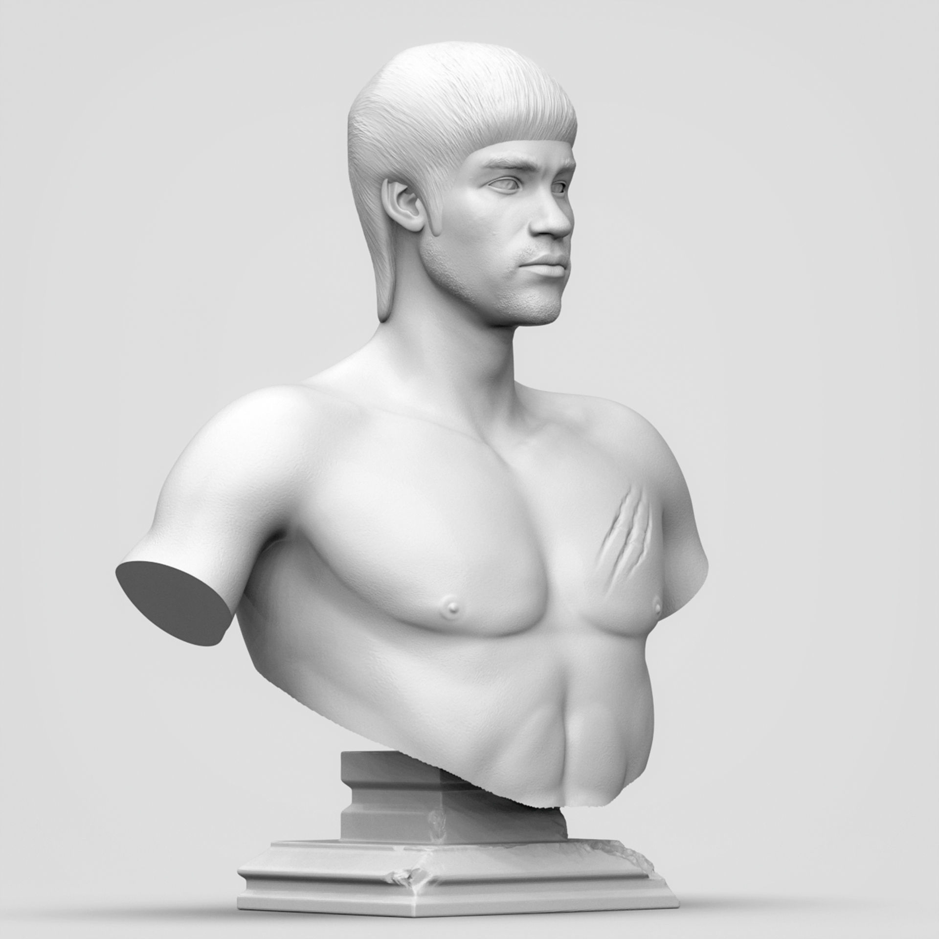 BRUCE LEE 3D Printable 3D print model_13