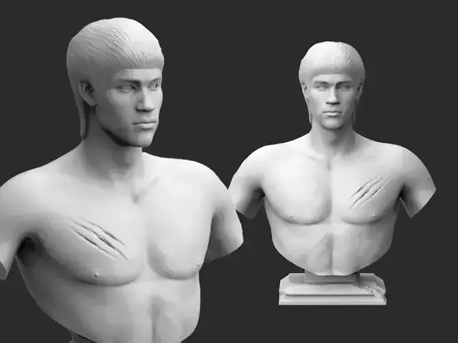 BRUCE LEE 3D Printable
