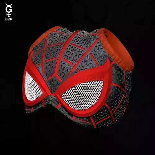 SPIDER CAT MILES MORALES - MASK 3D print model