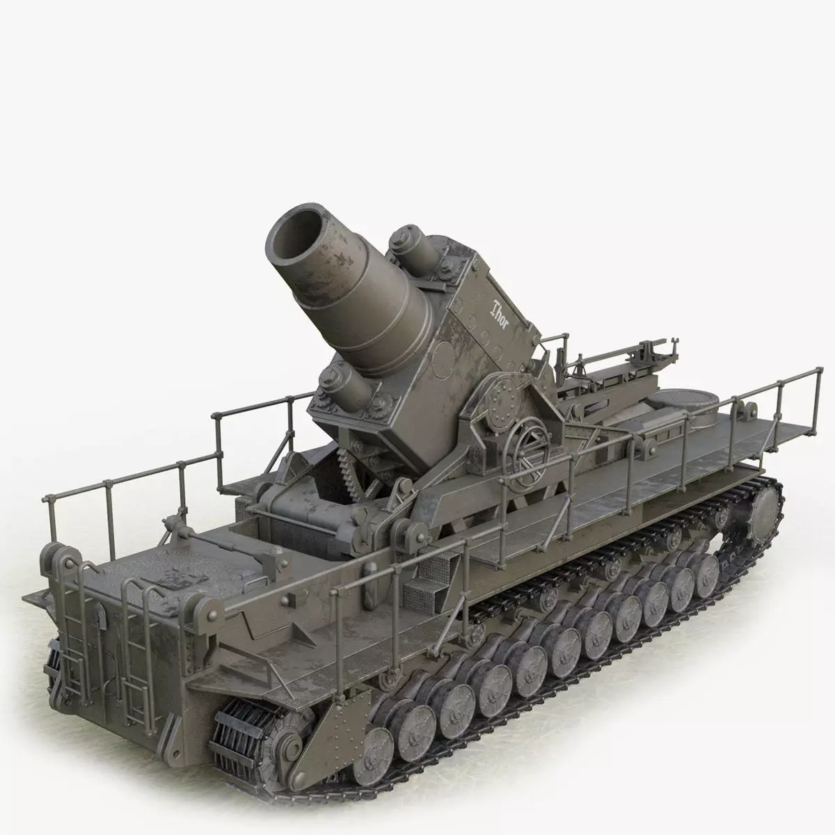 Karl Geraet Low-poly 3D model