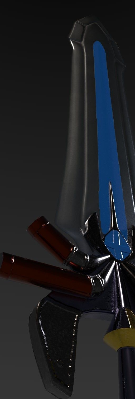 SWORD Low-poly 3D model_14