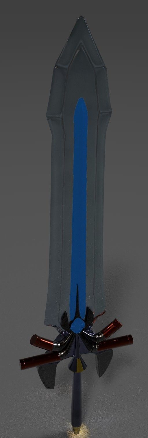 SWORD Low-poly 3D model_12