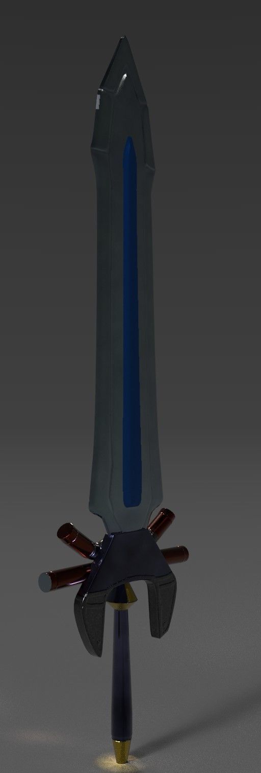 SWORD Low-poly 3D model_8