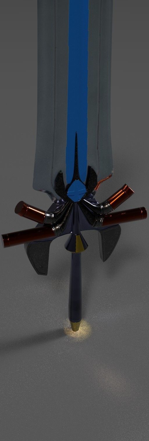 SWORD Low-poly 3D model_13