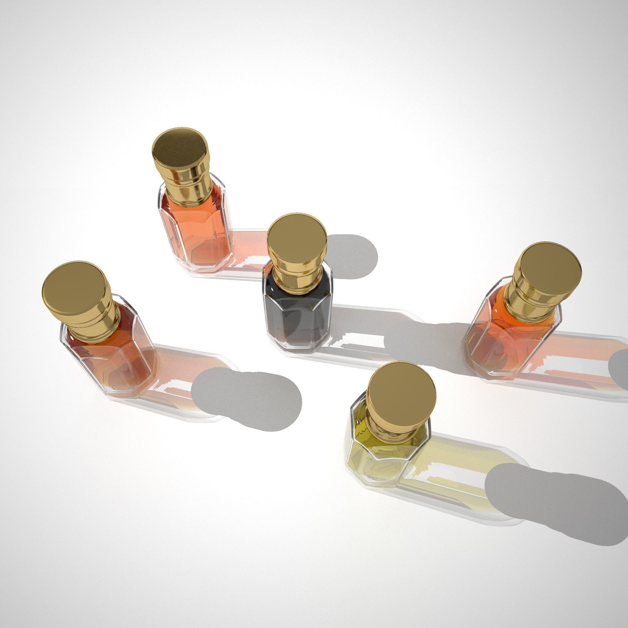 Tola perfume  3D model_2