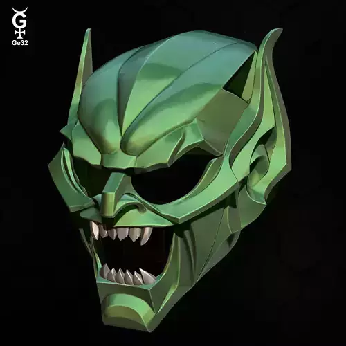 GREEN GOBLIN CAT - HELMET 3D print model