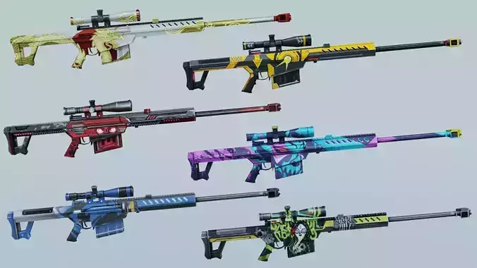 BM94 Rifle Game Weapon 6x