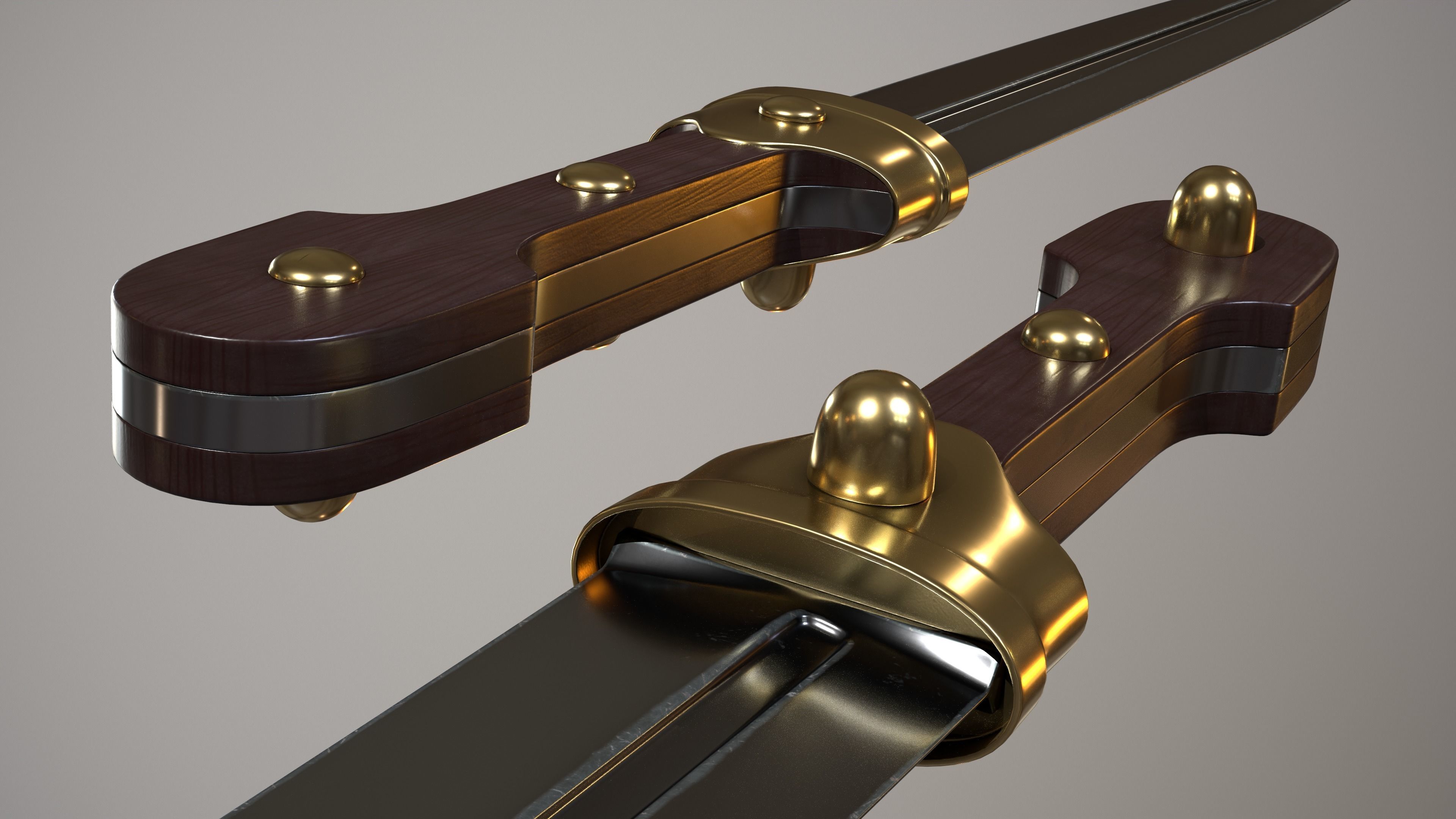 Dagger of the Mountain Brigades 3D model_5