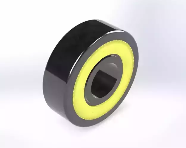 Skate Bearing 608 3D model