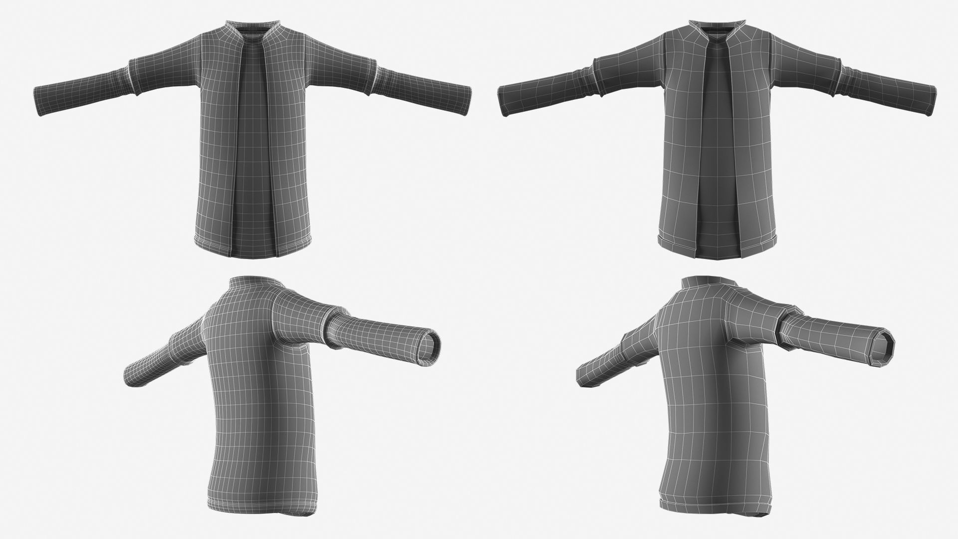 Cartoon Boy - Rigged biped catrig Low-poly 3D model_19