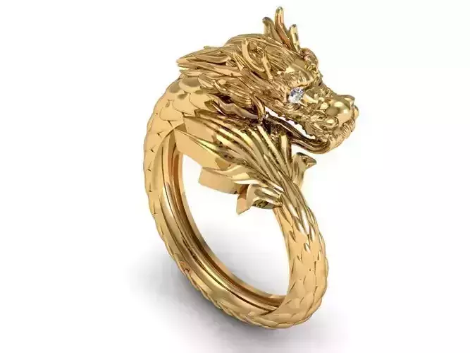 DRAGON 3D BOYUTLU MODEL