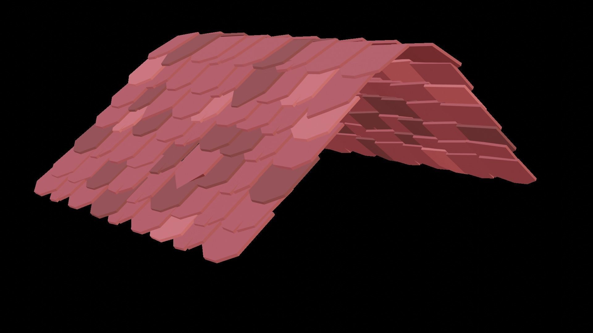 Stylized House 2 Low-poly 3D model_15