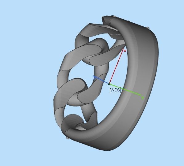 Diamond CUBA RING SIZE 16 5 3D print model_22