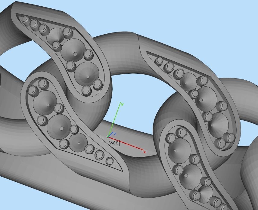 Diamond CUBA RING SIZE 17 5 3D print model_24