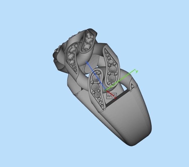 Diamond CUBA RING SIZE 17 5 3D print model_23