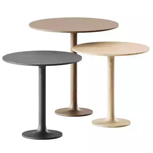 Side Tables Turntable Couch by Zeitraum