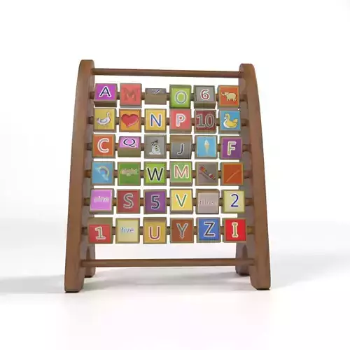 Alphabet Wooden Letters