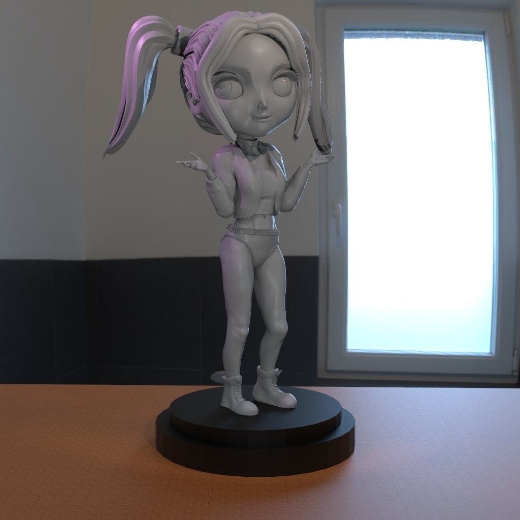 HARLEY QUINN 3D print model_2