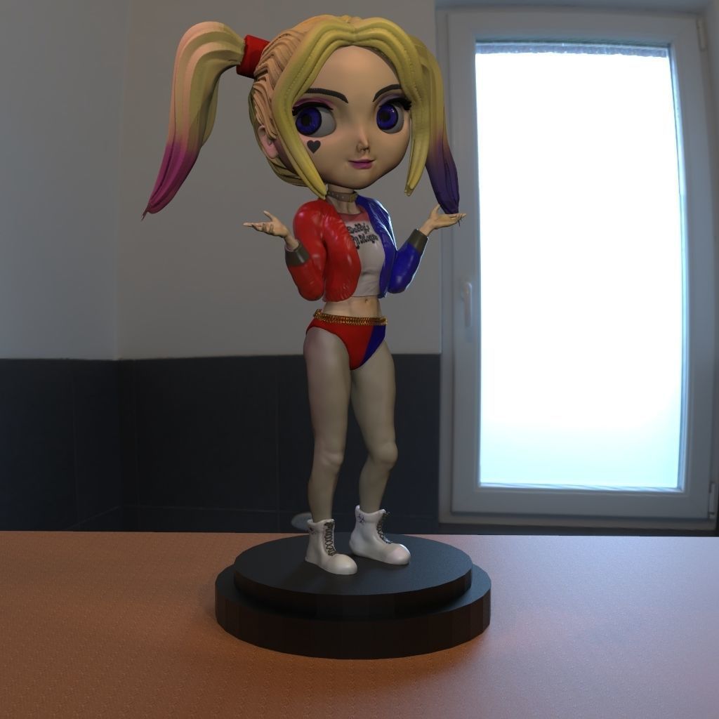 HARLEY QUINN 3D print model_1