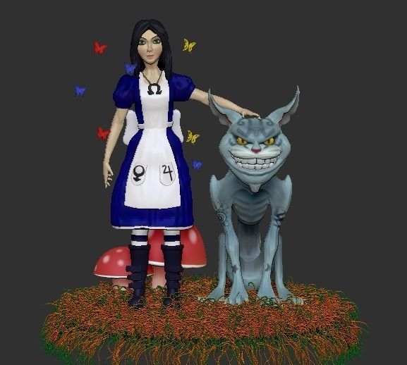 ALICE MADNESS RETURNS 3D print model_3