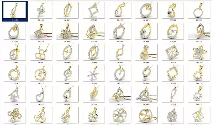 Diamond Pendent 100 files part 02