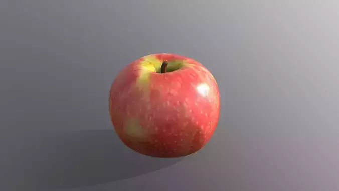 Pink Lady Apple 3D model