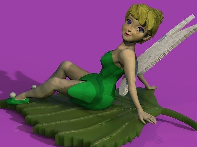 Tinker Bell 3D print model
