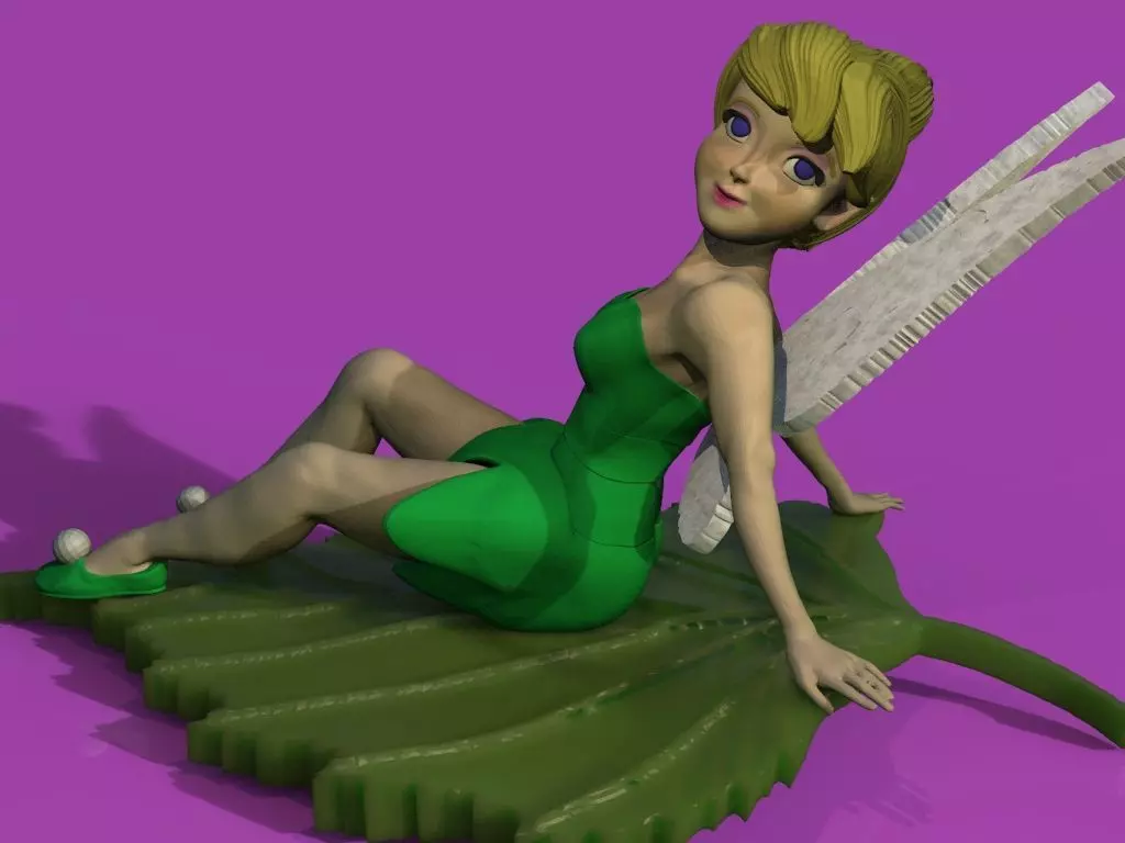 Tinker Bell 3D print model_0