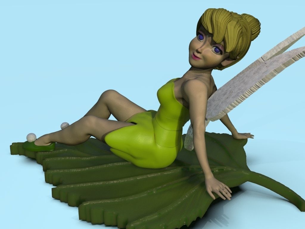 Tinker Bell 3D print model_1