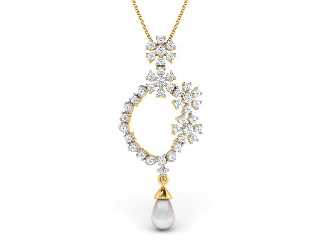 Diamond pendent 100 cad files  part 05 3D print model_54