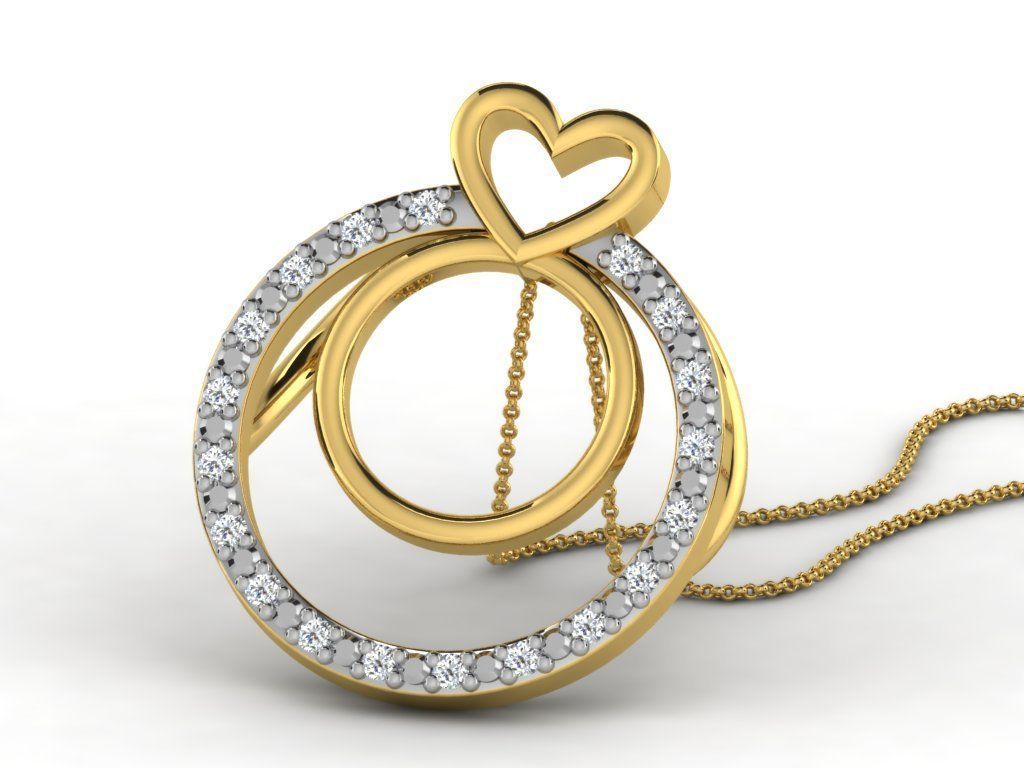 Diamond pendent 100 cad files  part 05 3D print model_56