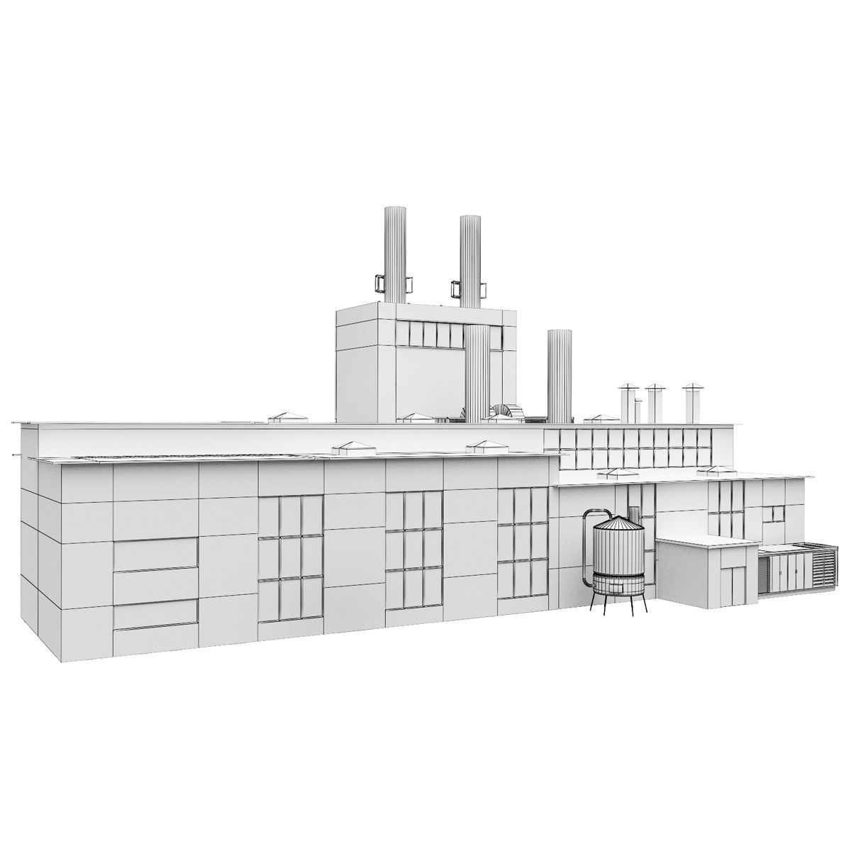 Factory 3D model_3