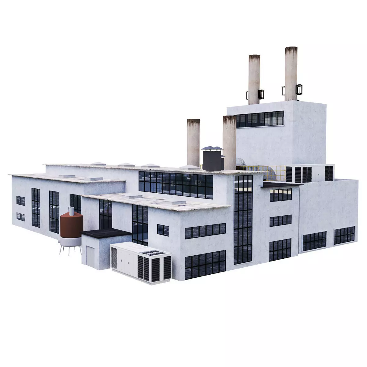 Factory 3D model_0